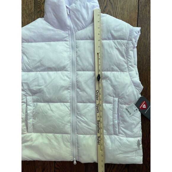 FP Movement In A Bubble Puffer Oversized Vest Rose Quartz Pink Womens Small - Picture 5 of 6